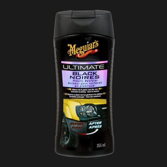 MEGUIARS ULTIMATE BLACK PLASTIC RESTORER KIT *REVIVES TRIM & PLASTIC TO  LOOK NEW