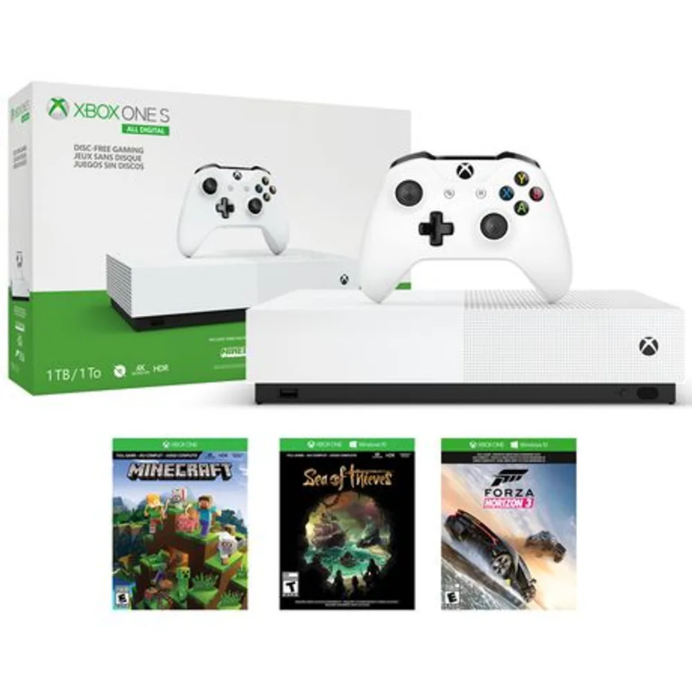  Xbox One S 1TB All-Digital Console with Xbox One