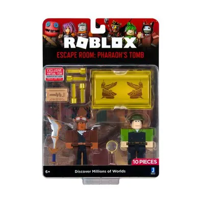 ROBLOX (BEC THE FIRE GOD) 4” Action Figure Toy w/Virtual Item (New