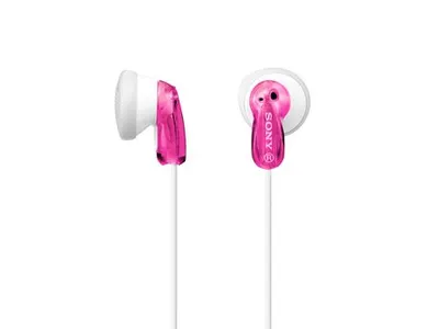Sony Earbud Headphones Pink