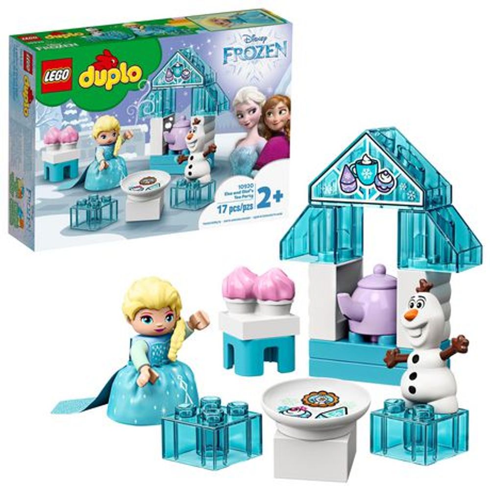 Lego Duplo Disney Frozen Toy Featuring Elsa And Olaf's Tea Party 10920 (17  Pieces) Multi