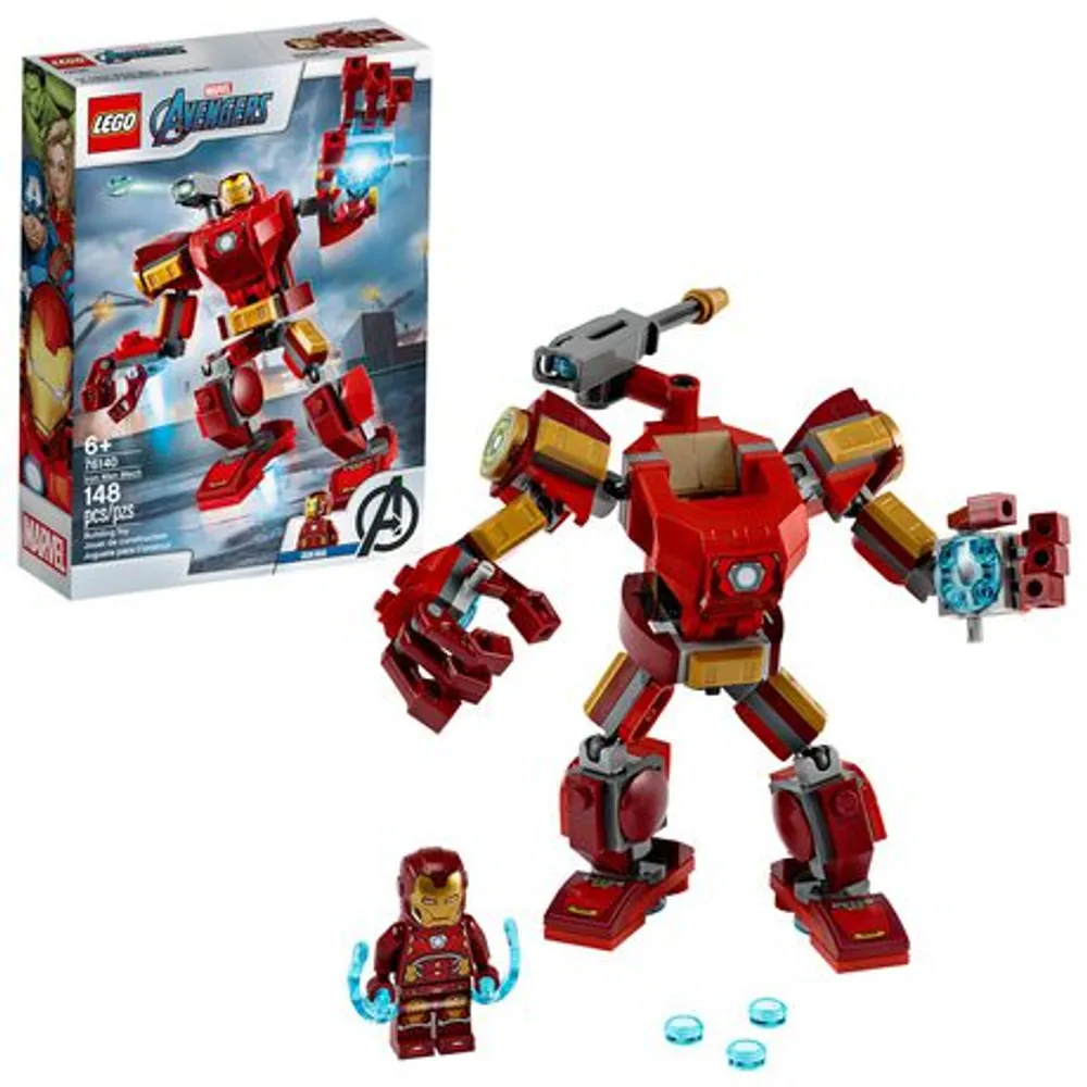 Lego Marvel Avengers Iron Man Mech 76140 Toy Building Kit (148