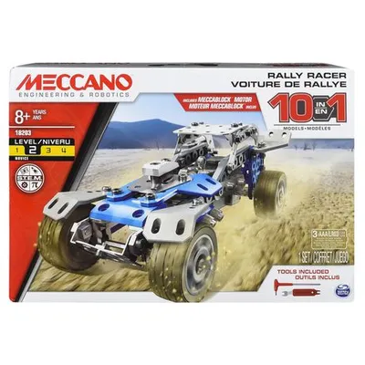 Meccano by Erector, Dump Truck Model Vehicle Building Kit, STEM Engineering  Education Toy for Ages 8 and up