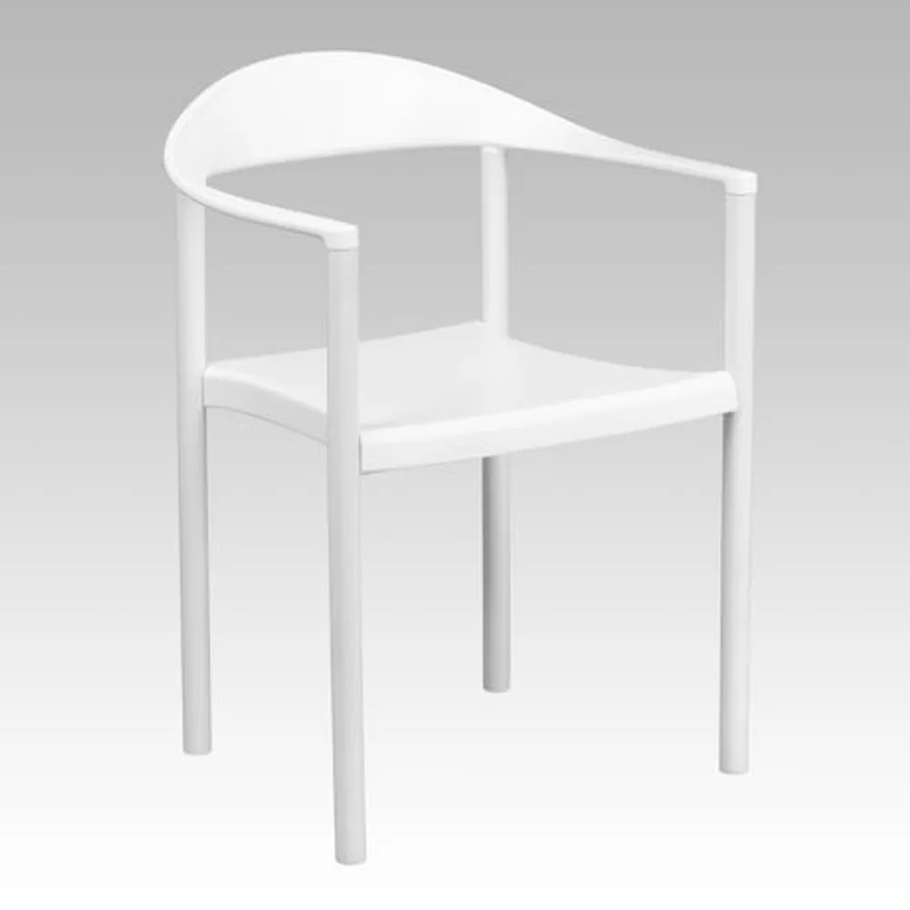 Flash Furniture HERCULES Series Silver Wood Chiavari Chair