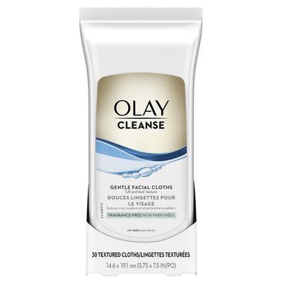 Olay Cleanse Gentle Facial Cloths, Fragrance-Free 1