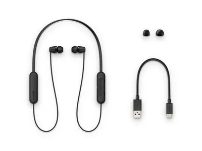 Sony Wireless In-Ear Headphones Wi-C200/B Black Various