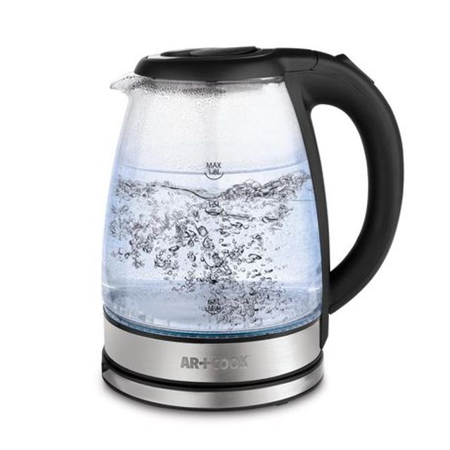 frigidaire cordless 1.7 l glass digital electric kettle