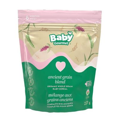 Baby Gourmet Foods Inc Baby Gourmet Ancient Grain Blend Organic Wholegrain Baby Cereal