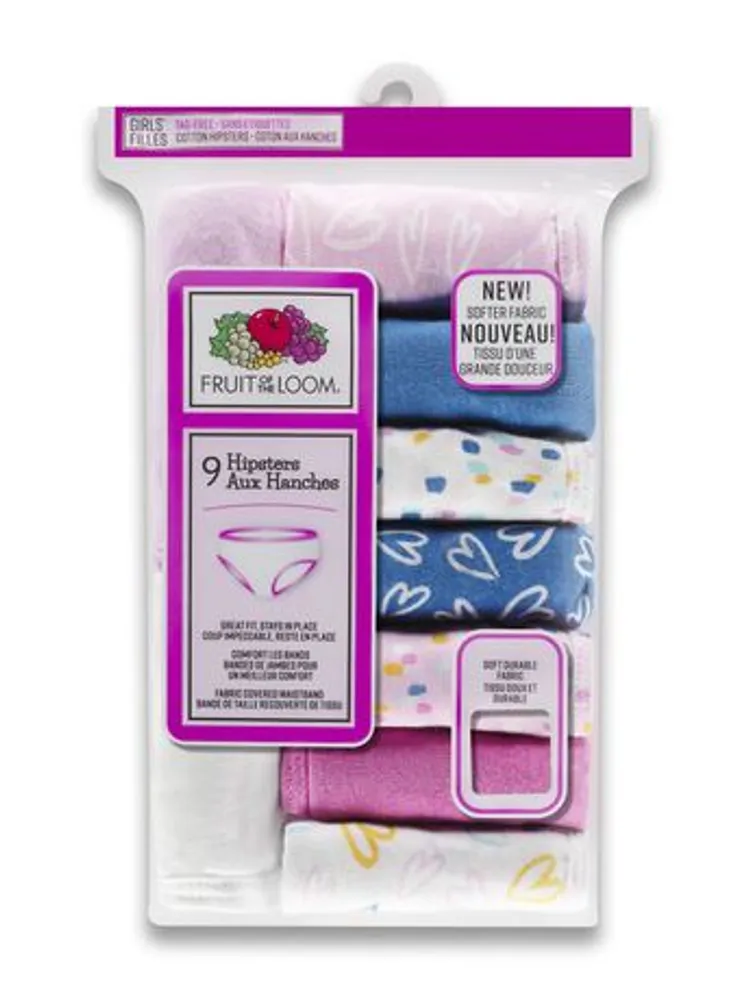 Fruit of the Loom Girl's Breathable Micro Mesh Briefs Underwear (6 Pair  Pack)