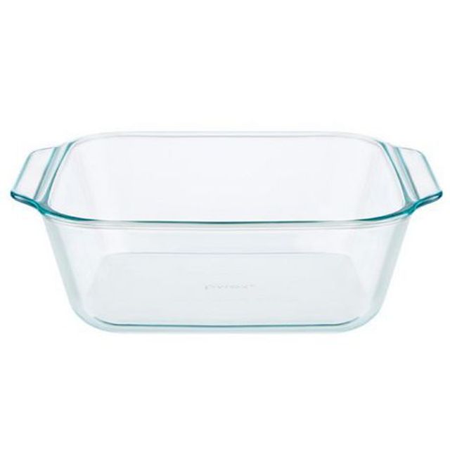 3.8 Qt Glass Oblong Baking Dish With Lid – Paderno