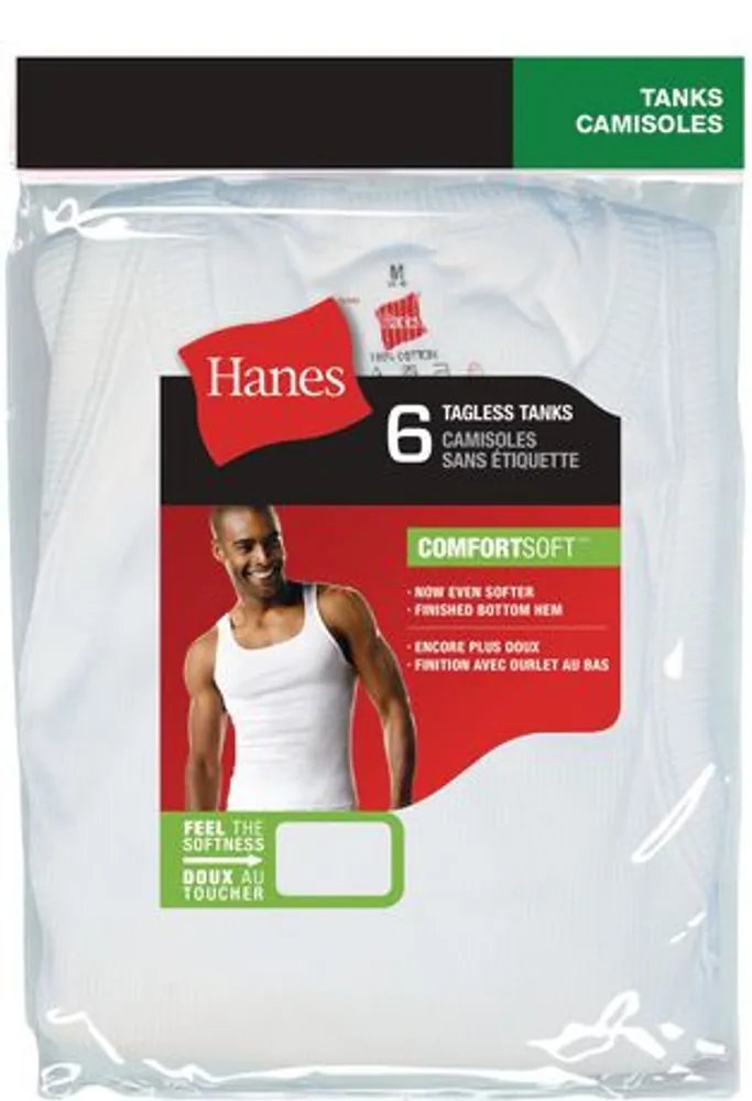 Hanes Men's Ultimate ComfortSoft Brief 6-Pack, Size 2XL 