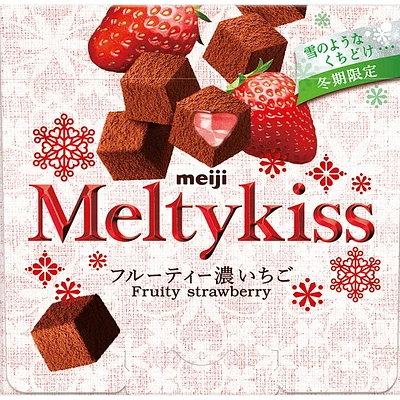 Meji Strawberry Flavoured Meltykiss Chocolate