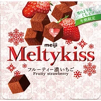 Meji Strawberry Flavoured Meltykiss Chocolate