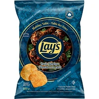 Lay’s croustilles assaisonnées Poulet à la jerk. 220 g.