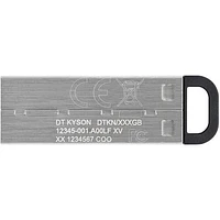 Kingston 64GB DataTraveler Kyson USB 3.2 Metal Flash Drive (DTKN/64GBCR)