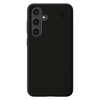 Ideal of Sweden Étui en Silicone Compatible avec MagSafe Noir pour Samsung Galaxy S25/Galaxy S24