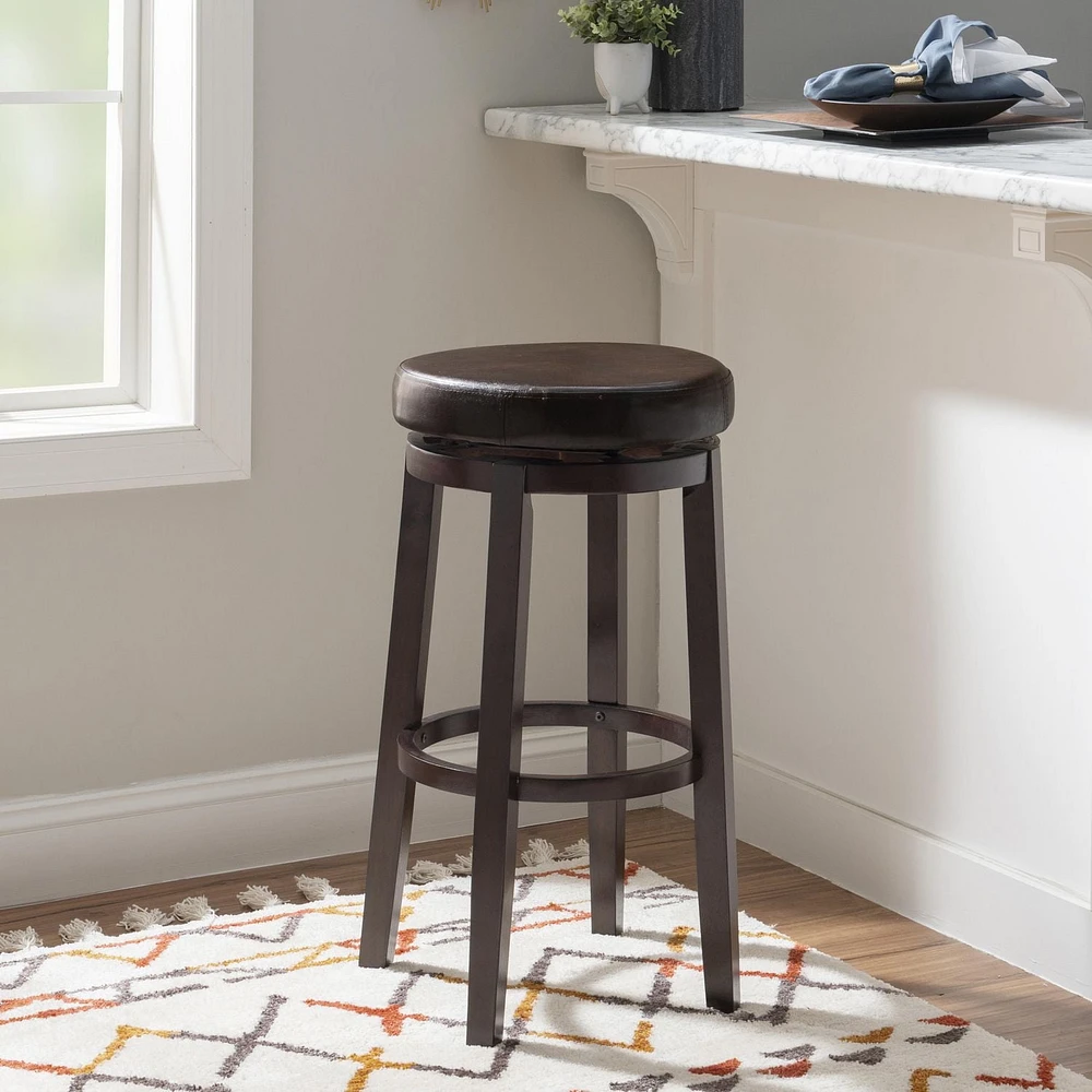 Tabouret de bar brun Alma