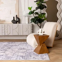 Tapis d'intérieur floral moderne Rug Branch