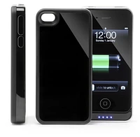 PowerCases Charging Bumper for iPhone 4/4S - Black