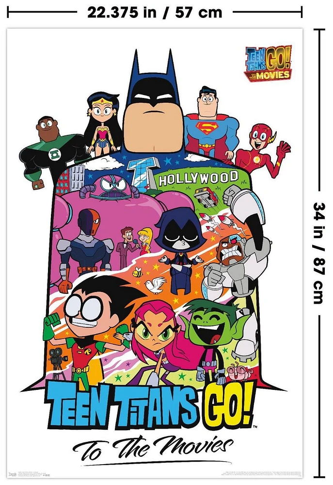 Film DC Comics Teen Titans Go! Au cinéma - Collage