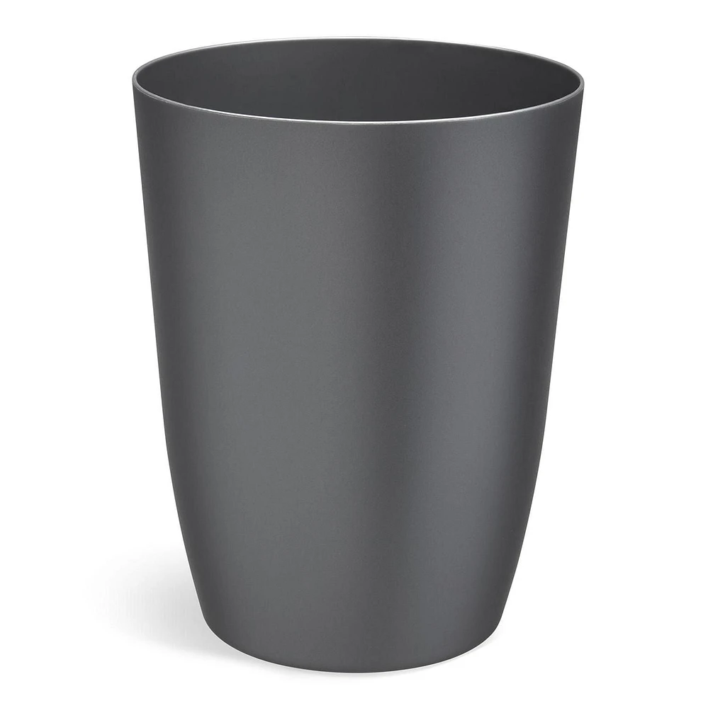 LOFT POUBELLE TOSS ARGENT 5.9L Toss Can dispose d'une conception à dessus ouvert pour une élimination facile des déchets.