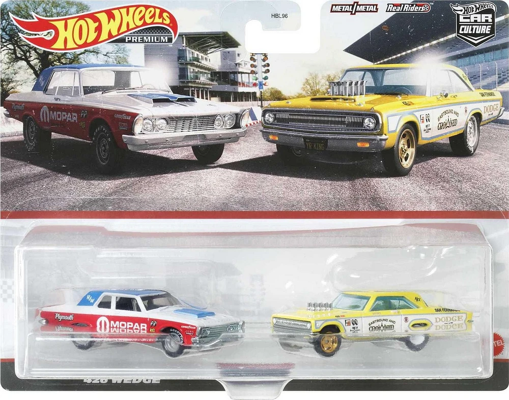 Hot Wheels Premium Car Culture 63' Plymouth Coffret de 2