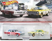 Hot Wheels Premium Car Culture 63' Plymouth Coffret de 2