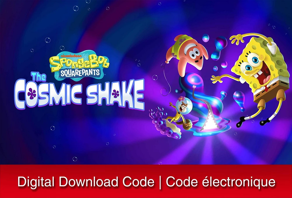 SpongeBob SquarePants: The Cosmic Shake - Nintendo Switch [Digital Code]