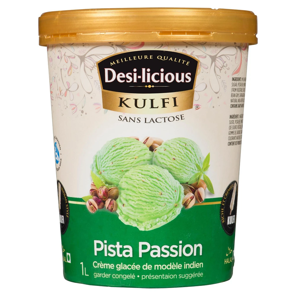 Desi-licious Kulfi Pista Passion., 1 L