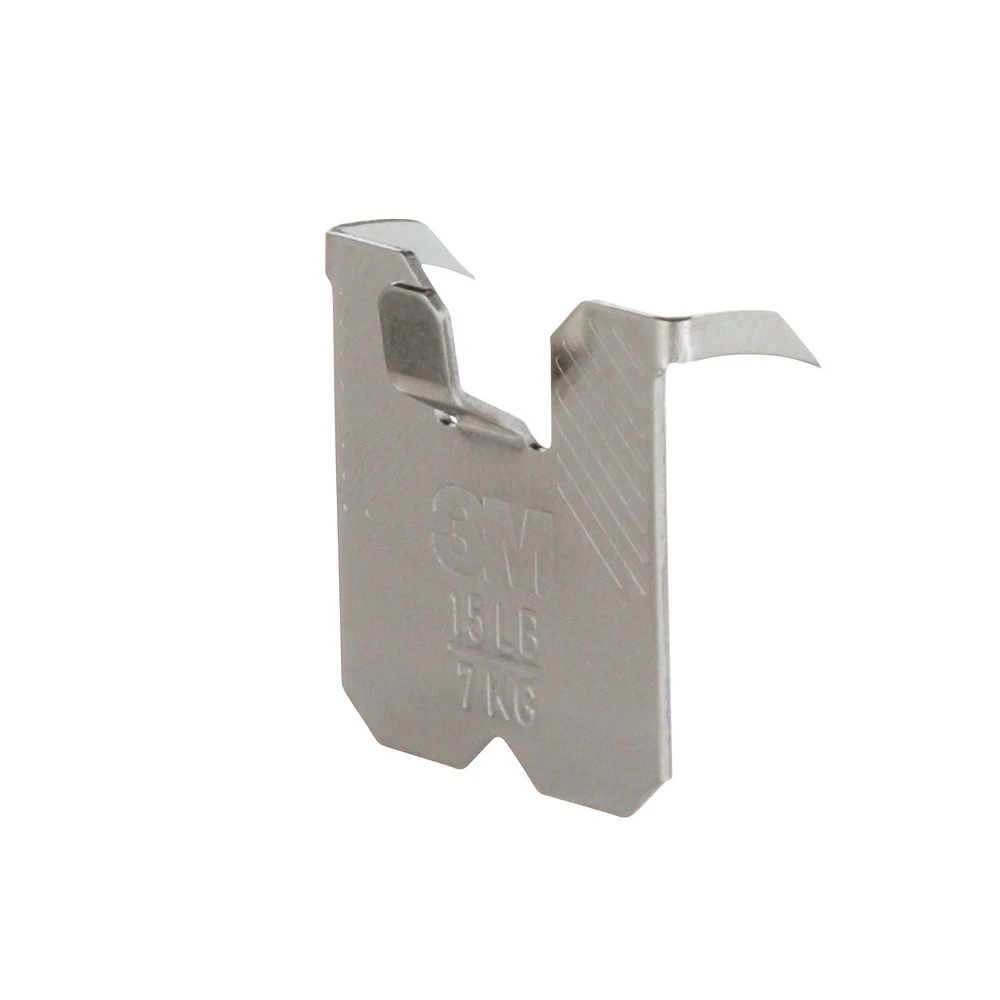 Crochet pour cadres pour cloisons sèches 3PH15M-1EF CLAW 3M(MC) avec outil de marquage temporaire, supporte 15 lb, 1 crochet 1 outil de marquage/paquet