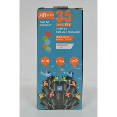 Ensemble D'Éclairage Intérieur À Led De 35 Lt 5 Mm (Multi-Ampoules) - Ensemble De 2