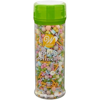 Mélange de paillettes vermicelles et œufs de Pâques arc-en-ciel pastel de Wilton