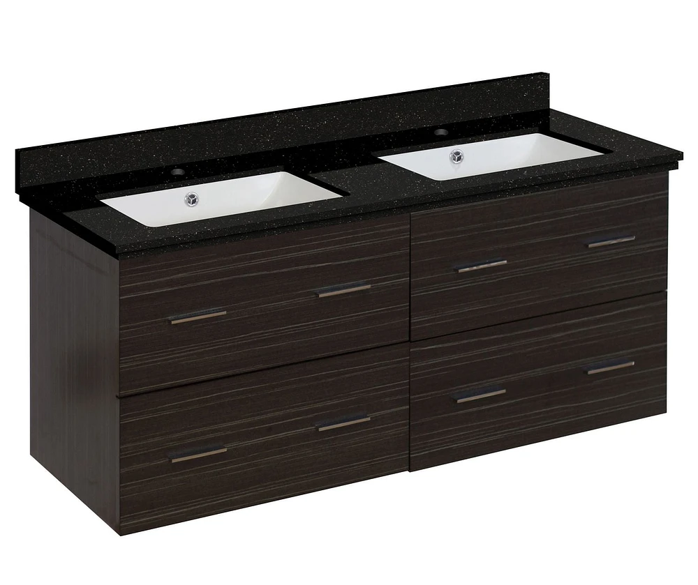 Imaginations Américaines 47,5 pouces W Vanity Set Gris