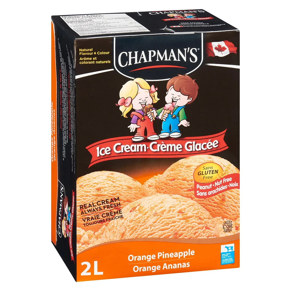 Chapman's Markdale Creamery Orange Pineapple Ice Cream