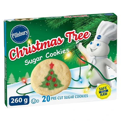 Pillsbury™ Ready to Bake!™ Sugar Cookies Christmas Tree, 20 Pre-cut Sugar Cookies, 260 g