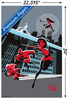 Disney Pixar The Incredibles 2 - Artistic Wall Poster, 22.375" x 34"