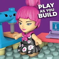 Mini-poupée Mega Construx Barbie Designer