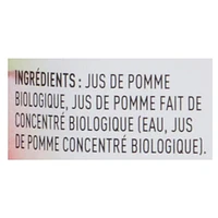 Jus de pomme frais biologique Tradition