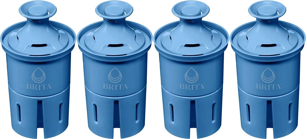 Filtre de rechange Brita Elite, réduit plus de 30 contaminants tout en conservant les minéraux sains, certifié par la WQA pour la réduction du plomb, des microplastiques, du chrome et du chlore, dure