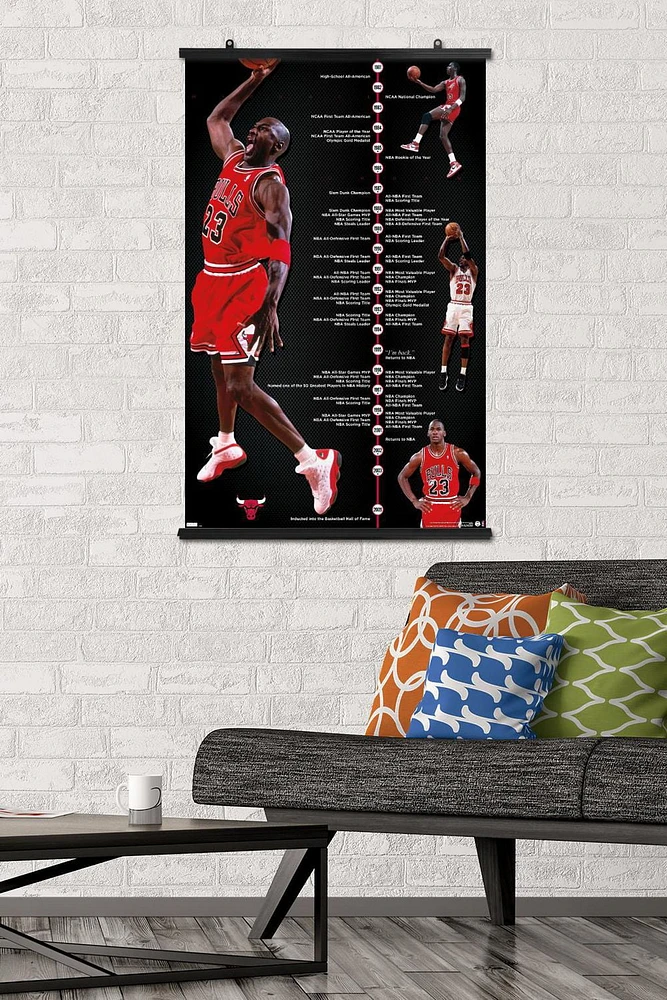 Michael Jordan - Timeline Wall Poster