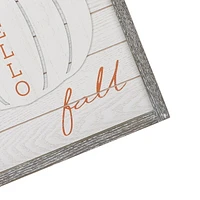 WOODEN WALL SIGN