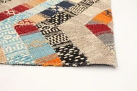 ECARPETGALLERY 5'2" x 7'9" Transitional Río Handmade Area Rug for Living Room, Dining Room and Bedroom in Ivory