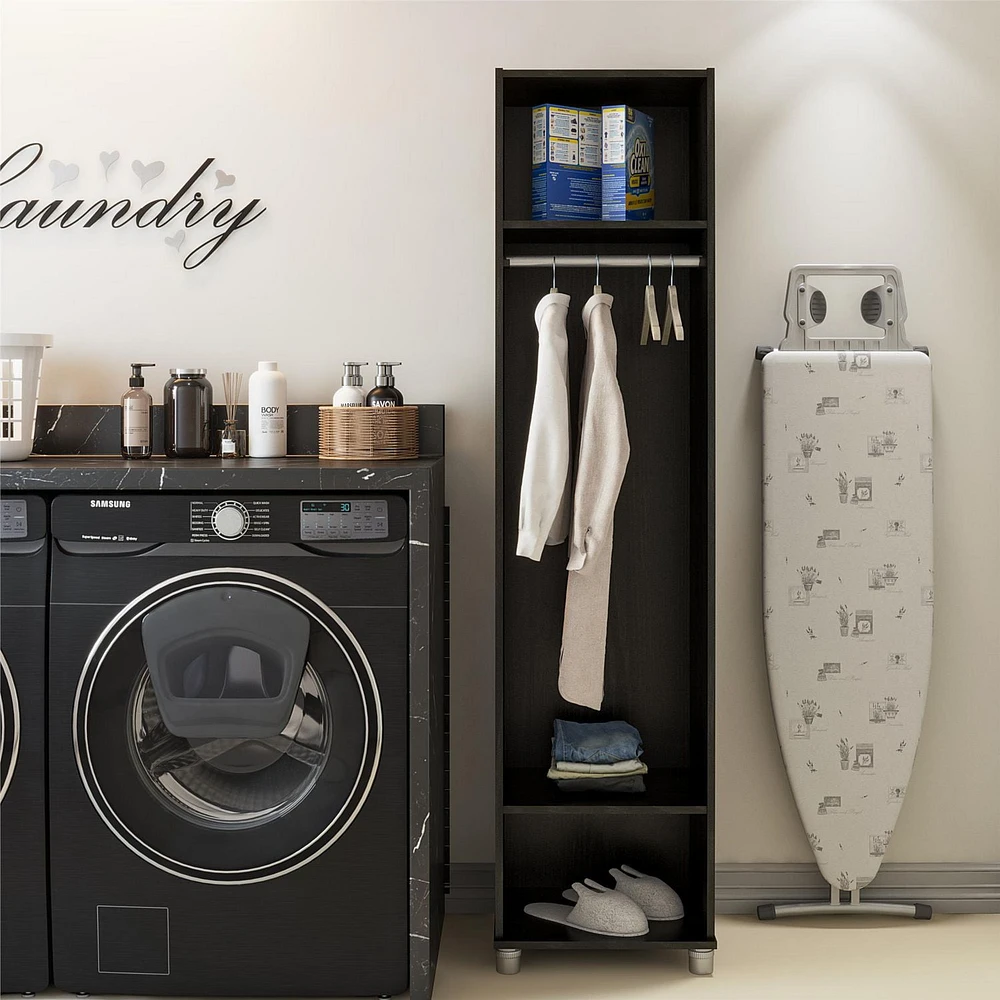 Systembuild Evolution Camberly 18" Mudroom Cabinet, Graphite Gray