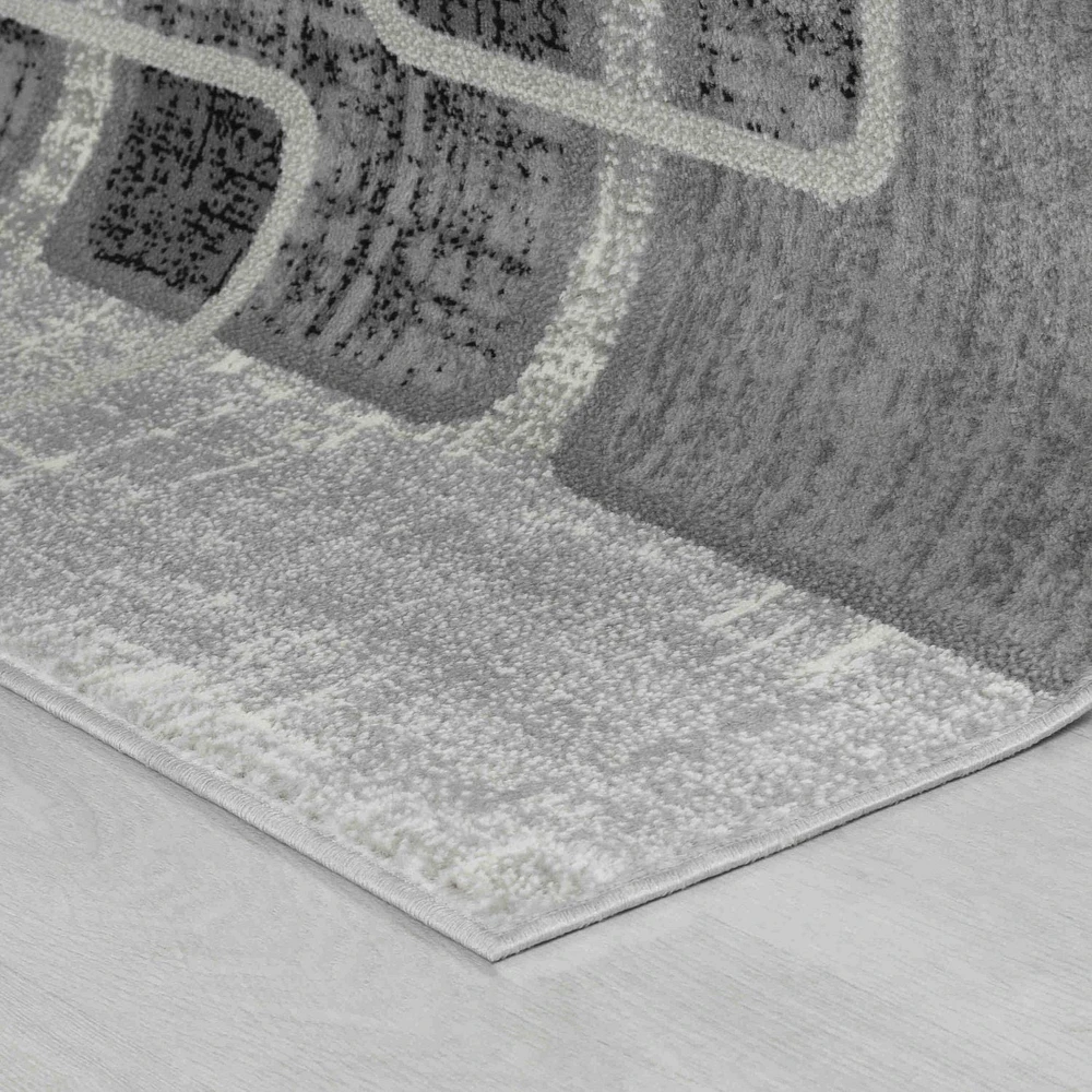 Rug Branch Sakarya Collection Tapis d'intérieur abstrait géométrique moderne