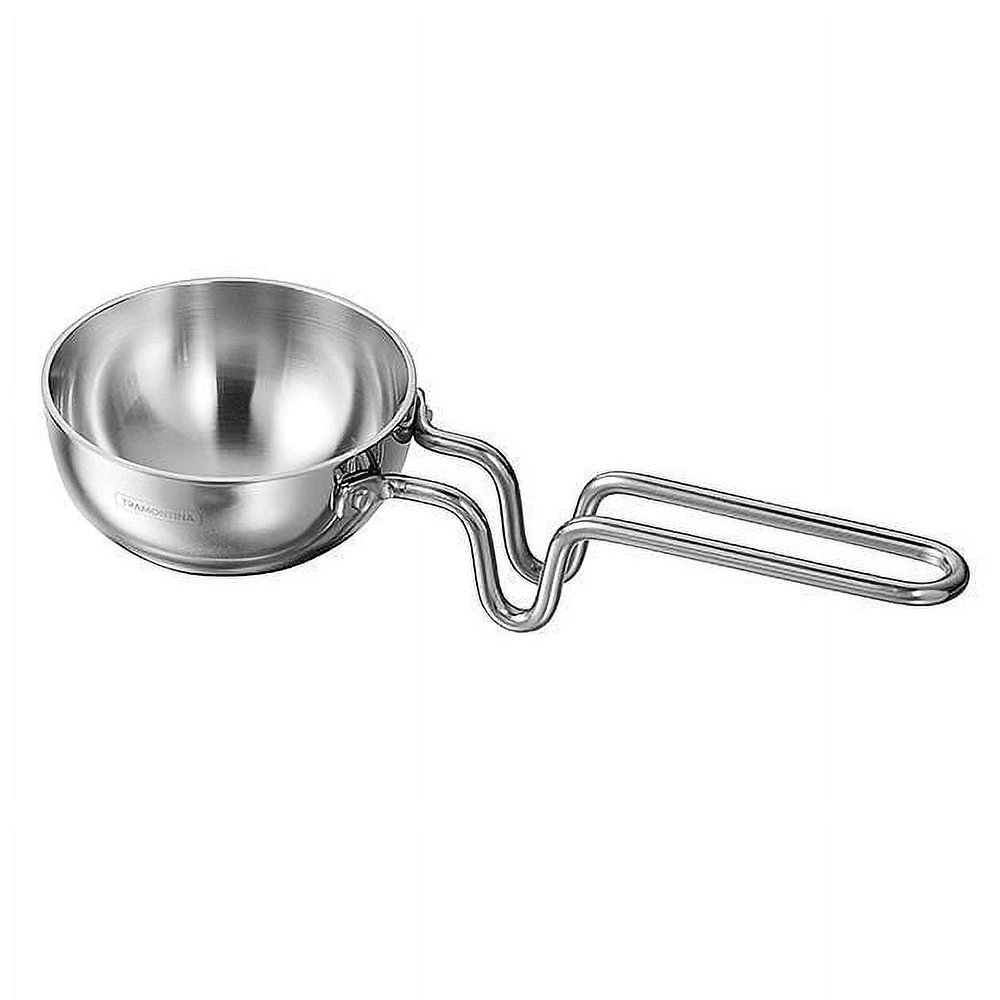 Utsava 9.35 Ounce Tri-Ply Clad Stainless Steel Tadka Pan