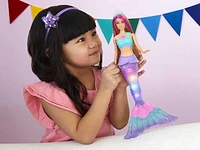 Barbie – Poupée Barbie Dreamtopia Sirène Lumières Scintillantes