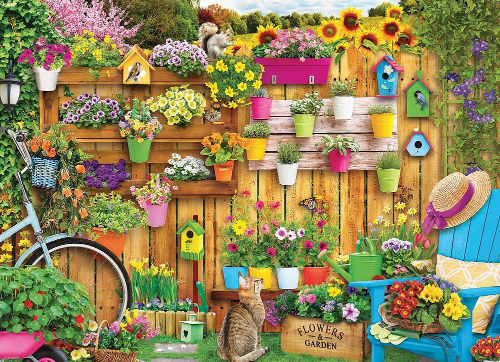 Garden Flowers 1000 Piece Puzzle