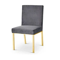 Canadian Chicago Black Gold Dining Chair