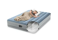 Intex Dura-Beam® Plus Comfort 14" Queen Air Mattress with Built-In USB Pump