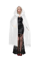 WAY TO CELEBRATE HALLOWEEN ADULT WHITE CAPE